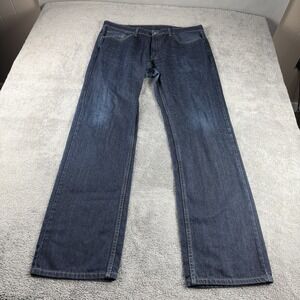 Levis 559 Relaxed Straight Fit Jeans Mens 40x35 Blue Dark‎ Wash Mid Rise